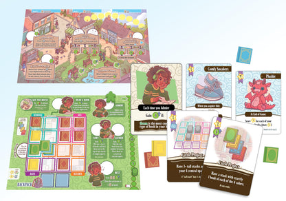 A Place For All My Books Board Game by Smirk and Dagger 3