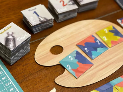 Color Field: Create Beautiful Abstract Paintings, Strategy Board Game for 2 to 4 Players - 25th Century Games 3