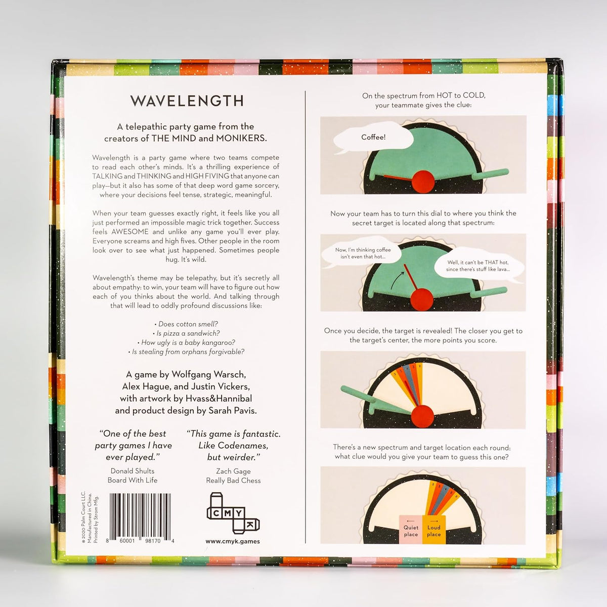 Wavelength Telepathic Party Game
