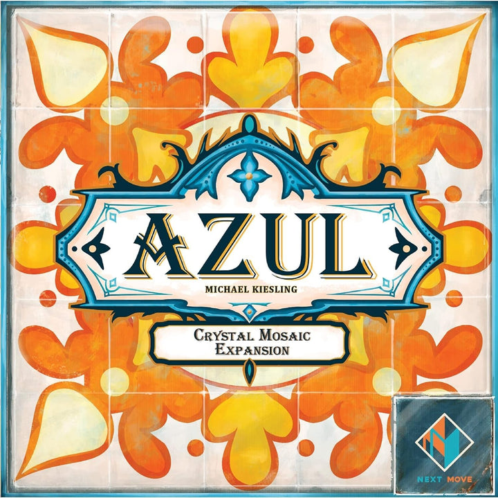 Azul Crystal Mosaic Board Game EXPANSION - Strategic Tile-Placement Game for Family Fun, Great Game for Kids and Adults, Ages 8+, 2-4 Players, 30-45 Minute Playtime, Made by Plan B Games