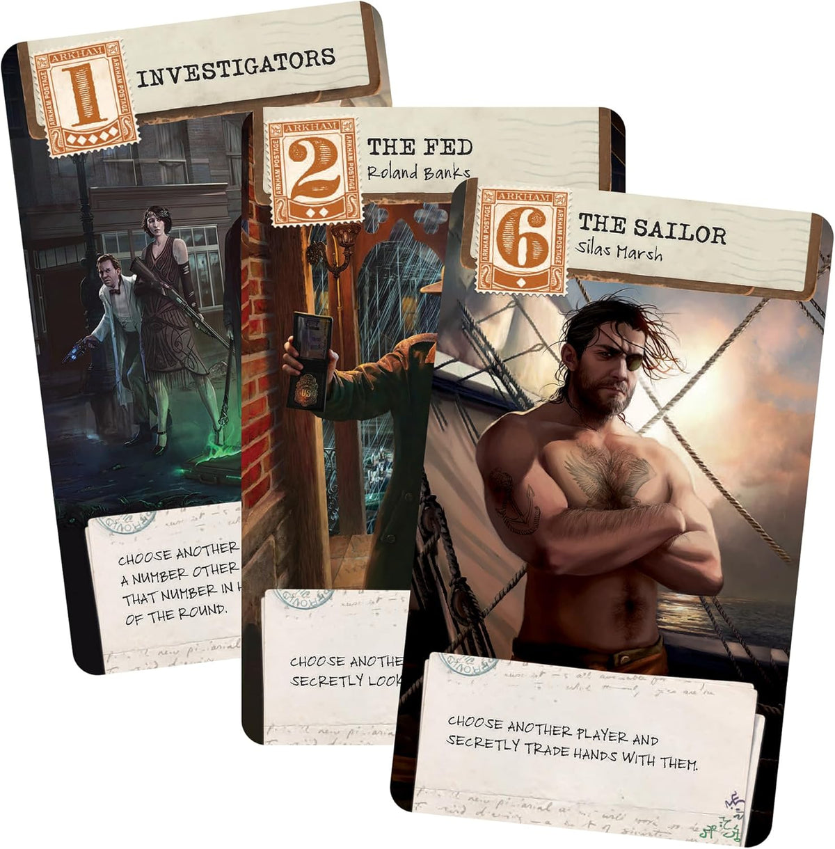 Arkham Horror Lovecraft Letter Card Game
