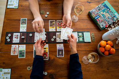 Keymaster Games Caper Europe | Strategic Two-Player Board Game | A Head-to-Head Card Drafting Game of Planning The Perfect Heist in Four Unique International Cities | Ages 10+ 6