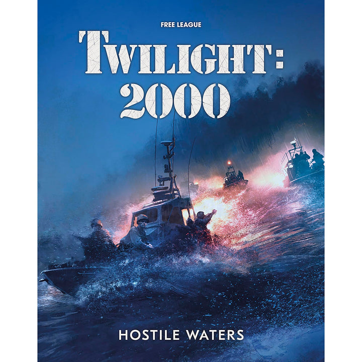 Free League Publishing: Twilight: 2000 Hostile Waters - Campaign Expansion Box Set, RPG Book, Cards, Maps & Tokens, Tabletop Role Playing, New Content