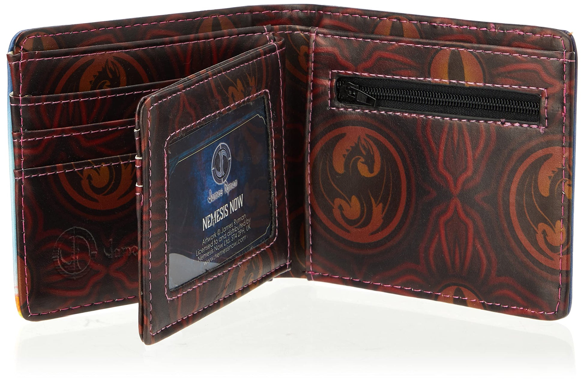Fire From The Sky Dragon Wallet by James Ryman 4