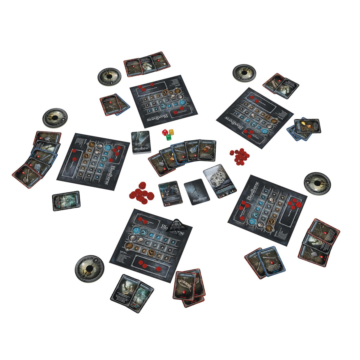 CMON Bloodborne The Card Game | Horror Game | Strategy Game | Battle Game | Cooperative Adventure Game for Adults and Teens | Ages 14+ | 3-5 Players | Average Playtime 30-60 Minutes | Made by CMON 3