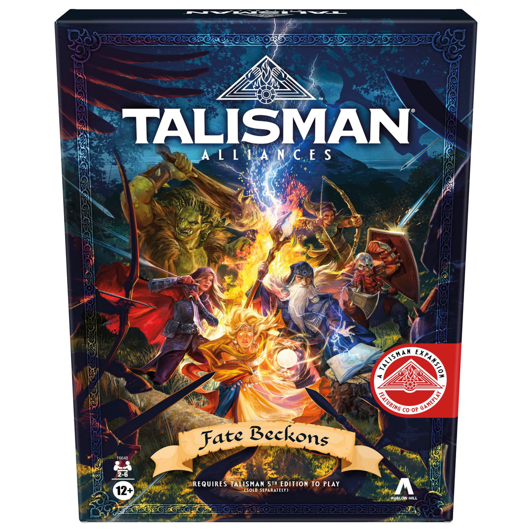 Avalon Hill Talisman: The Magical Quest Board Game, 5th Edition | Fantasy Tabletop Adventure Games | Ages 12 and Up | 2 to 6 Players | Roleplaying Strategy Games