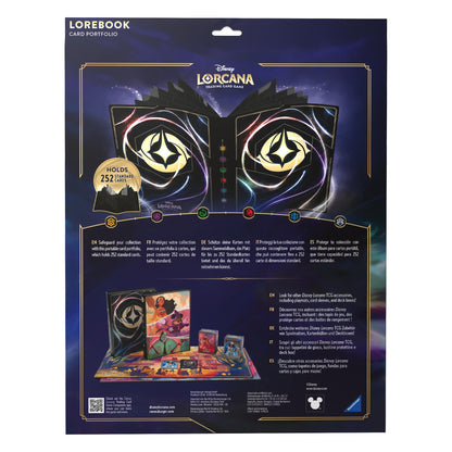 Disney Lorcana TCG Portfolio Set 5 8 Lorcana Card Back Trading Card Game by Ravensburger 3