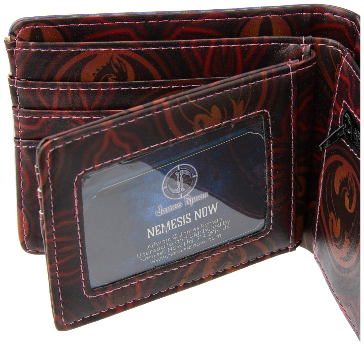 Fire From The Sky Dragon Wallet by James Ryman 3