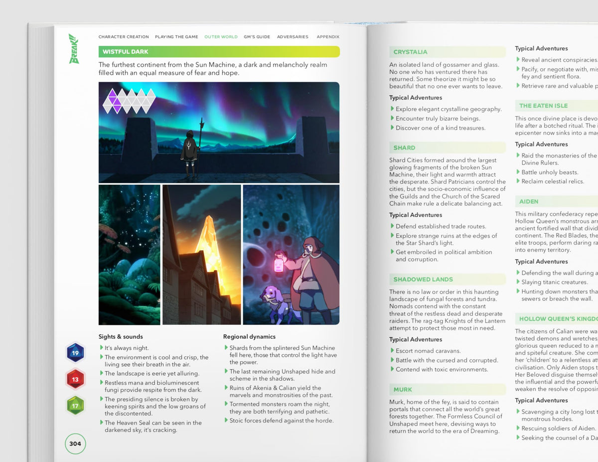 Break RPG Core Rules Roleplaying Game by Grey Wizard Press 9