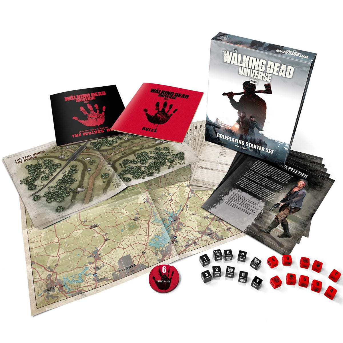 The Walking Dead Universe RPG Starter Set Roleplaying Game by Free League 3