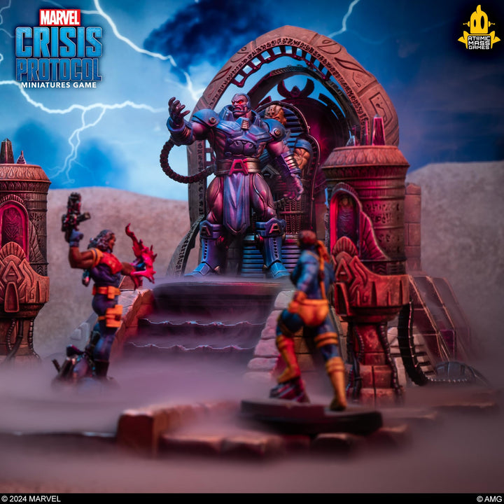 Atomic Mass Games Marvel: Crisis Protocol Apocalypse Character Pack - Servants of The Apocalypse Affiliation! Tabletop Superhero Game, Ages 14+, 2 Players, 90 Minute Playtime, Made