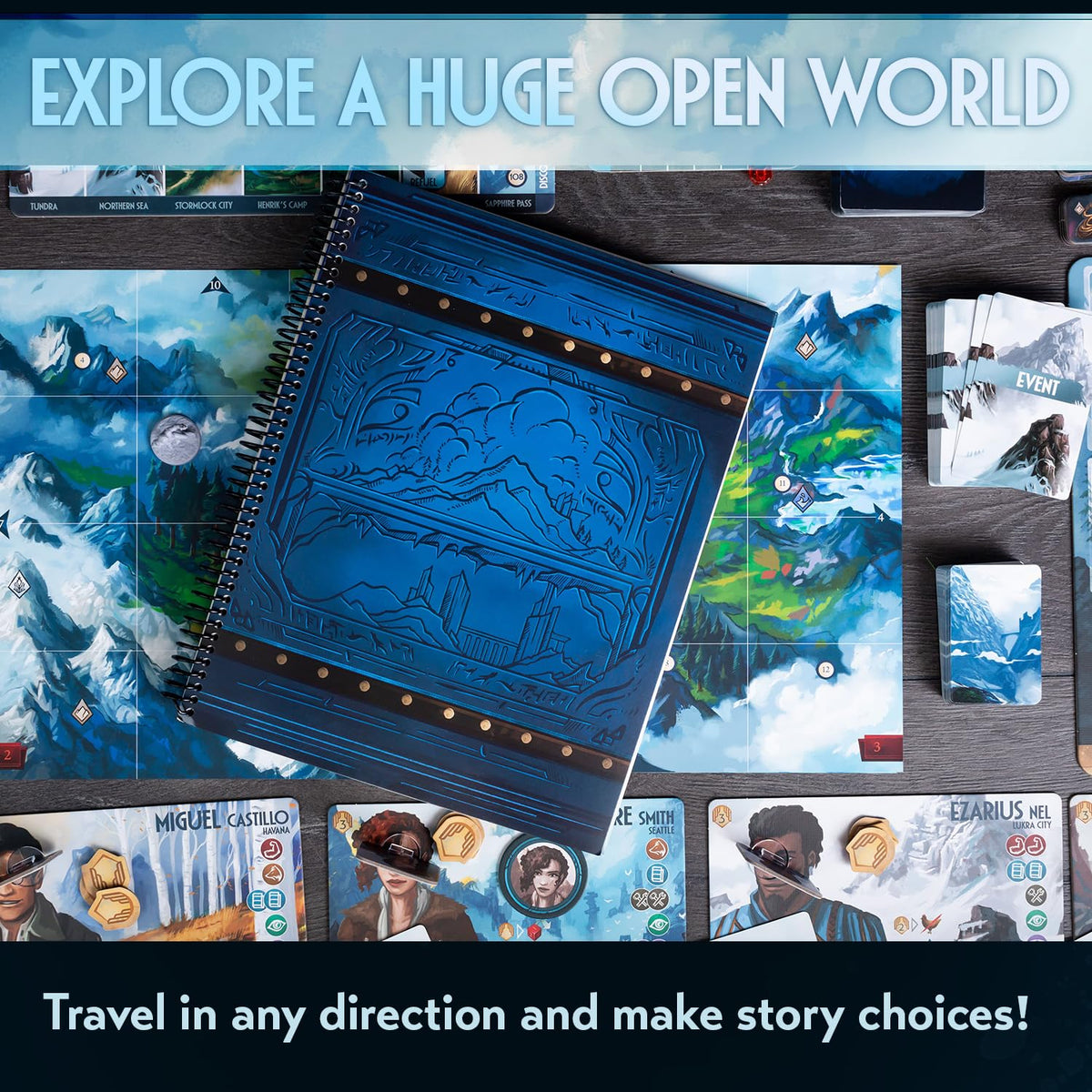 Sleeping Gods Distant Skies Board Game by Red Raven 3