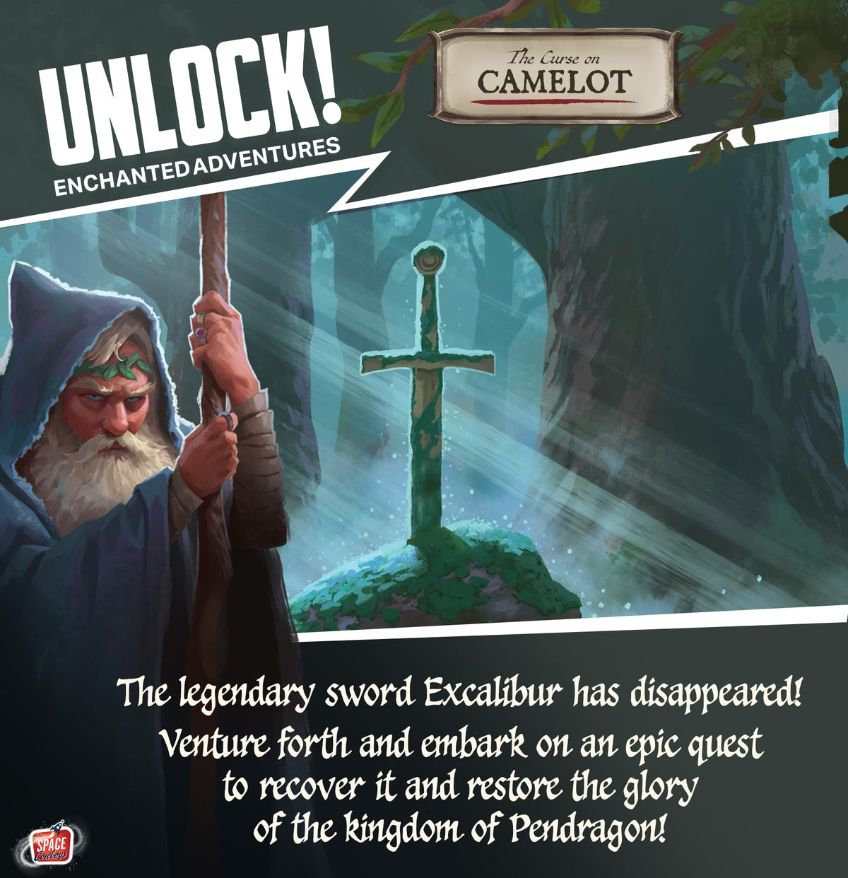 Unlock 14 Enchanted Adventures Board Game by Space Cowboys 4