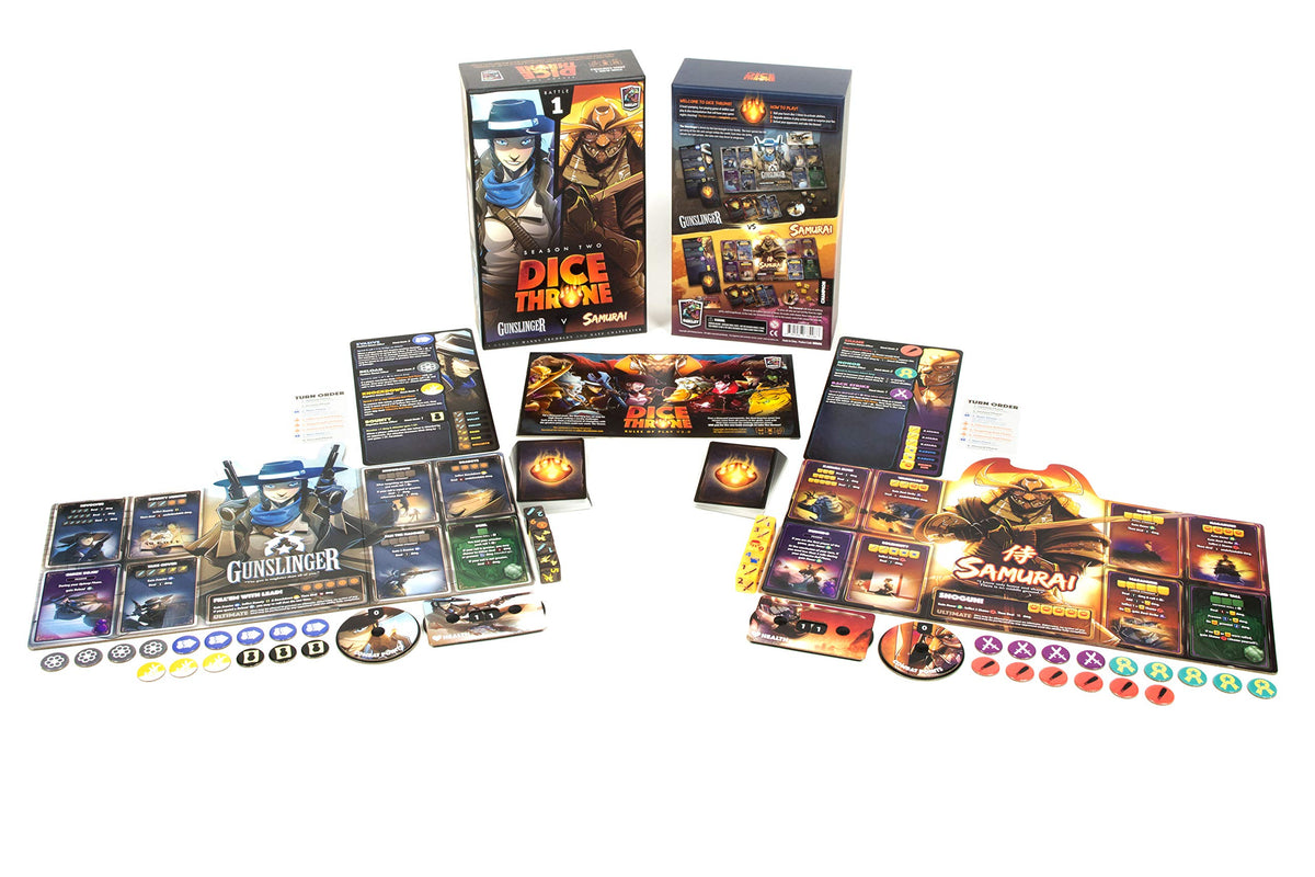 Dice Throne - Gunslinger v Samurai 3