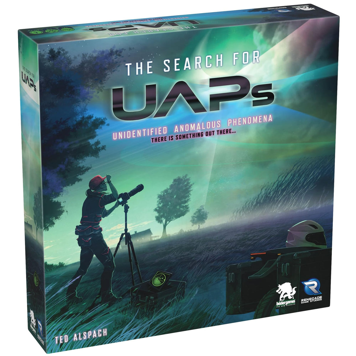Renegade Games Studios: The Search for UAPs - Strategy Board Game, Search for UFO's, Sci-Fi Deduction & Strategy, Ages 14+, 60-75 Min, 1-5 Players 1