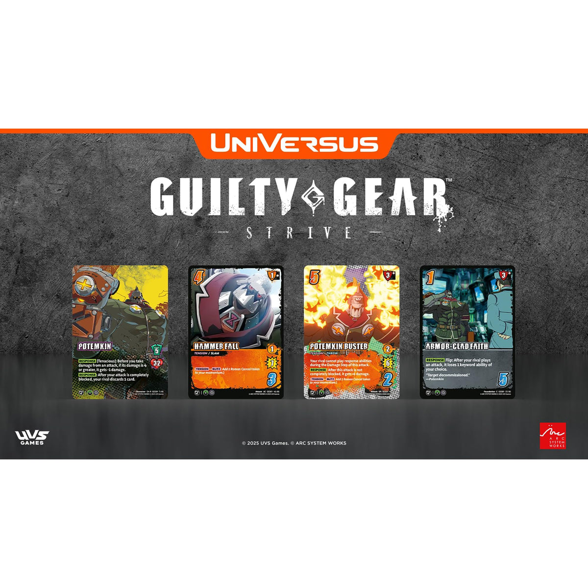 UVS Guilty Gear Strive Blitz Box Trading Card Game by UniVersus 7