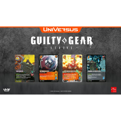 UVS Guilty Gear Strive Blitz Box Trading Card Game by UniVersus 7