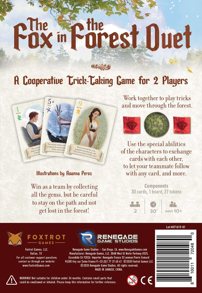 Fox in the Forest Duet Board Game by Renegade Studio 2