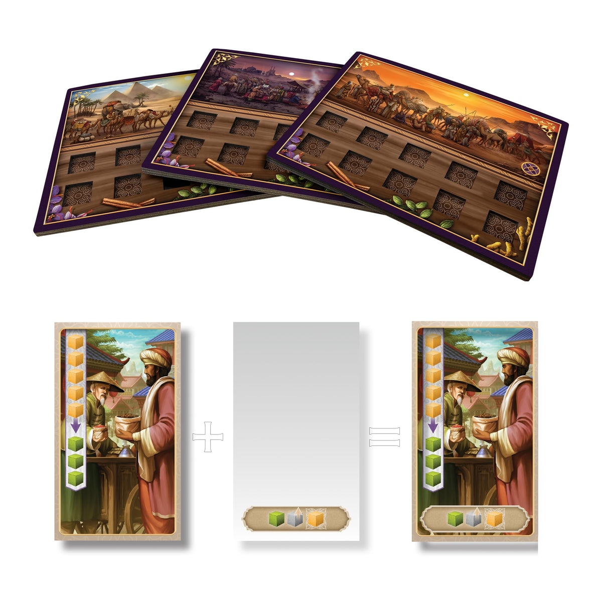 Century Big Box Board Game - Complete Trilogy Collection for Global Trading Adventures - Strategy Game for Kids and Adults, Ages 8+, 2-4 Players, 30-45 Min Playtime, Made by Plan B Games 3