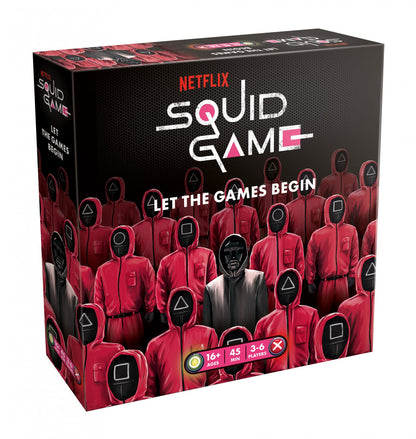 Squid Game Board Game Ages 16+ 3-6 Players 45 Minutes Playing Time 1