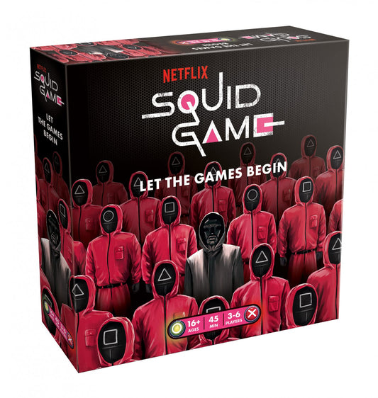 Squid Game Board Game Ages 16+ 3-6 Players 45 Minutes Playing Time 1