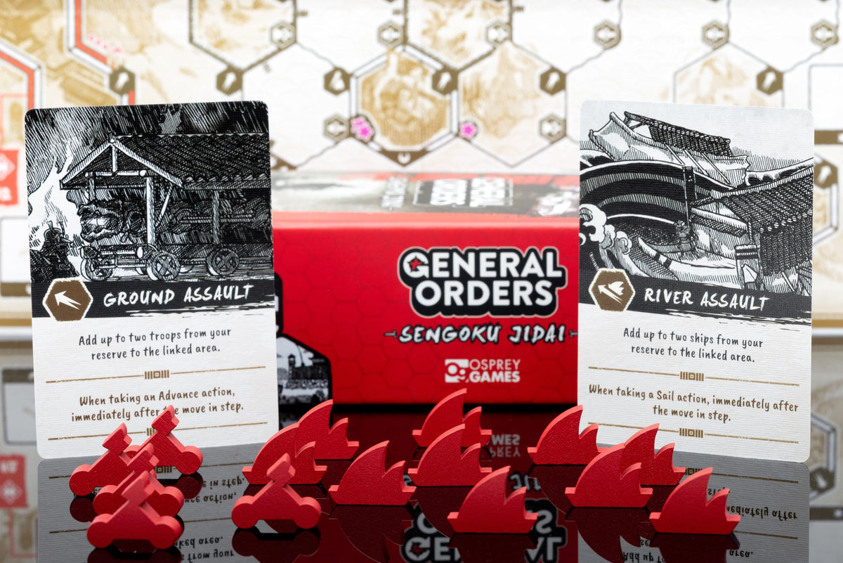General Orders Sengoku Jidai Board Game by Osprey 7