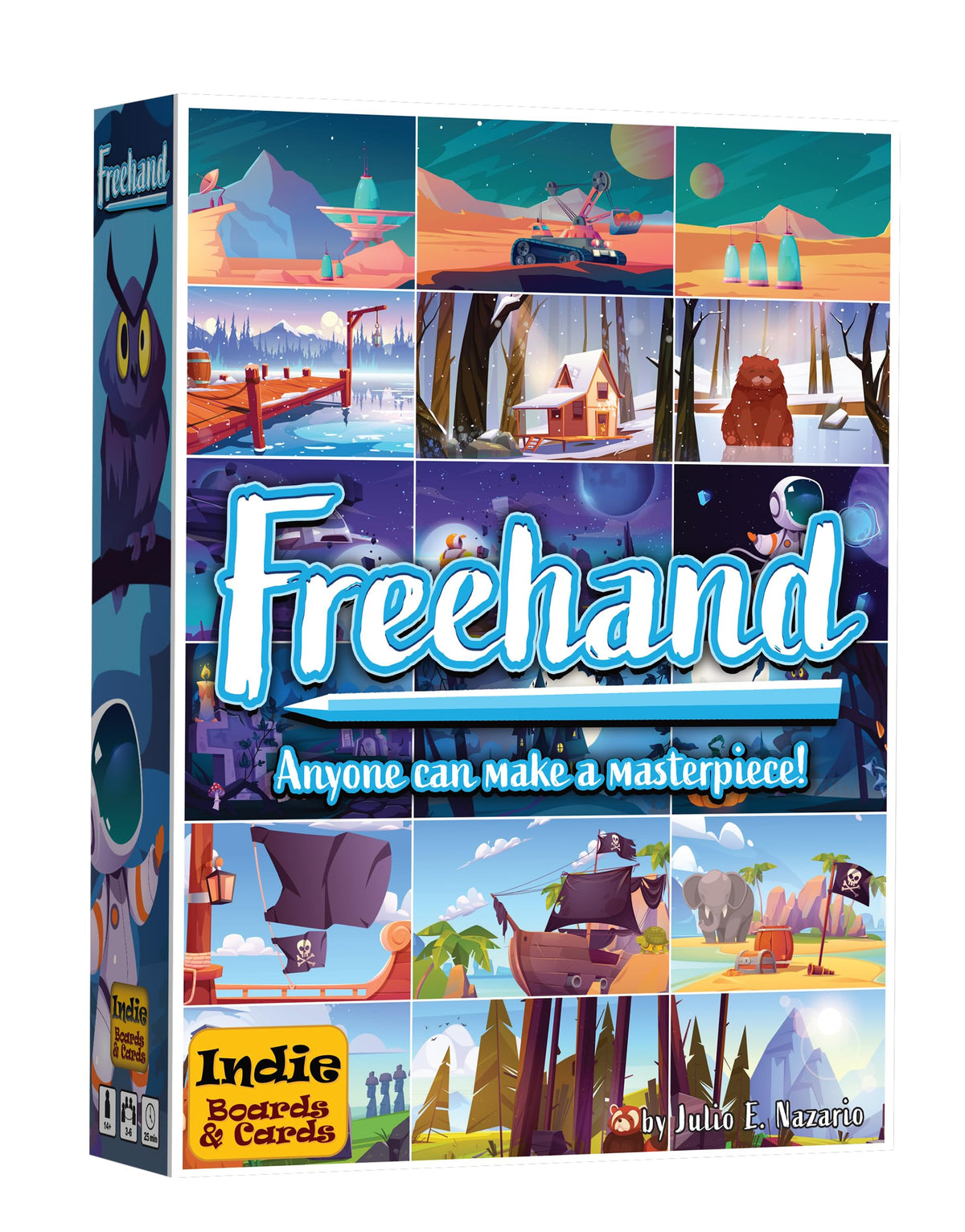 Freehand by Indie Boards & Cards, Party Board Game 1