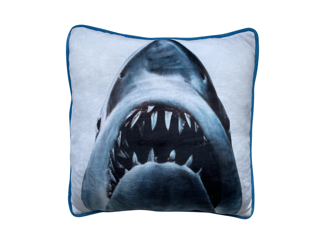 Jaws Soft to Touch Cushion 40cm