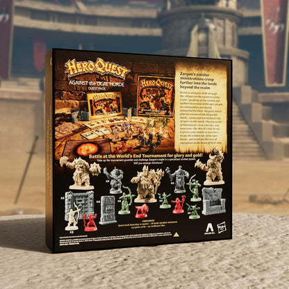 HeroQuest Against the Ogre Horde Quest Pack Board Game Expansion