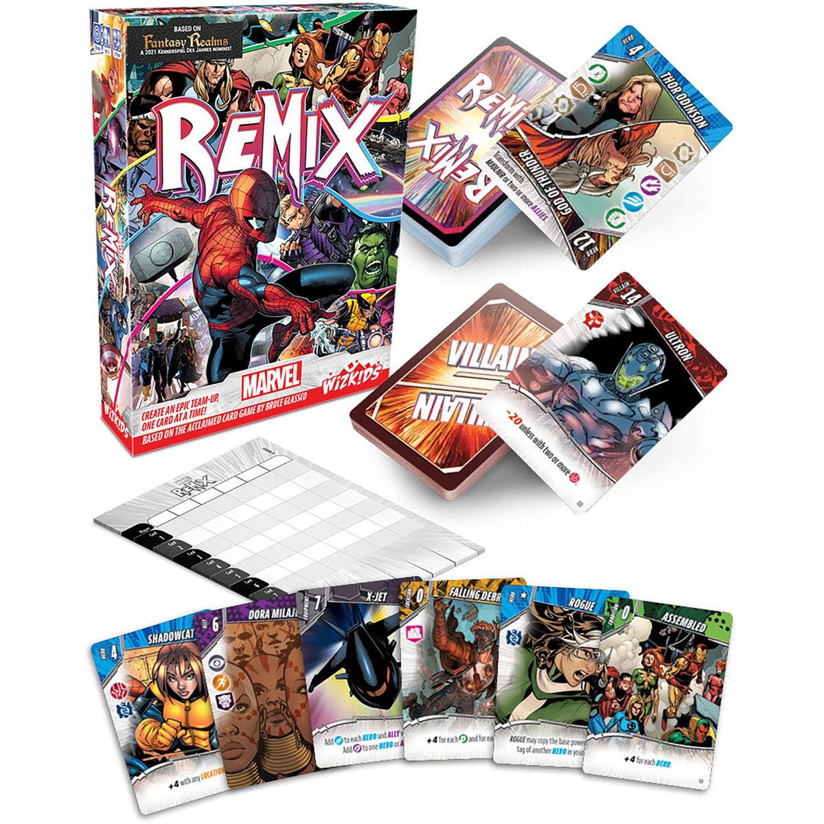 Marvel Remix Board Game by Wiz Kids LLC 2