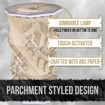 Harry Potter Marauders Map Foldable Lamp 21cm 4
