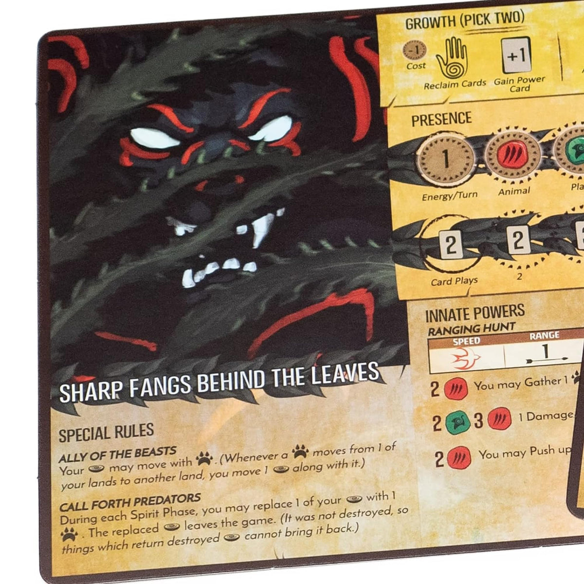 Spirit Island Branch & Claw Foil Panels 6