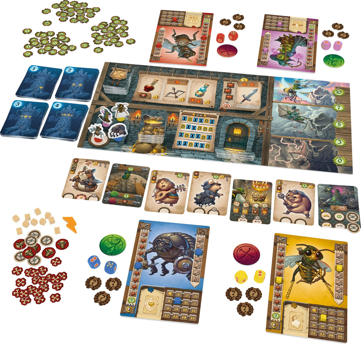 Bug Run Board Game by Bombyx 2