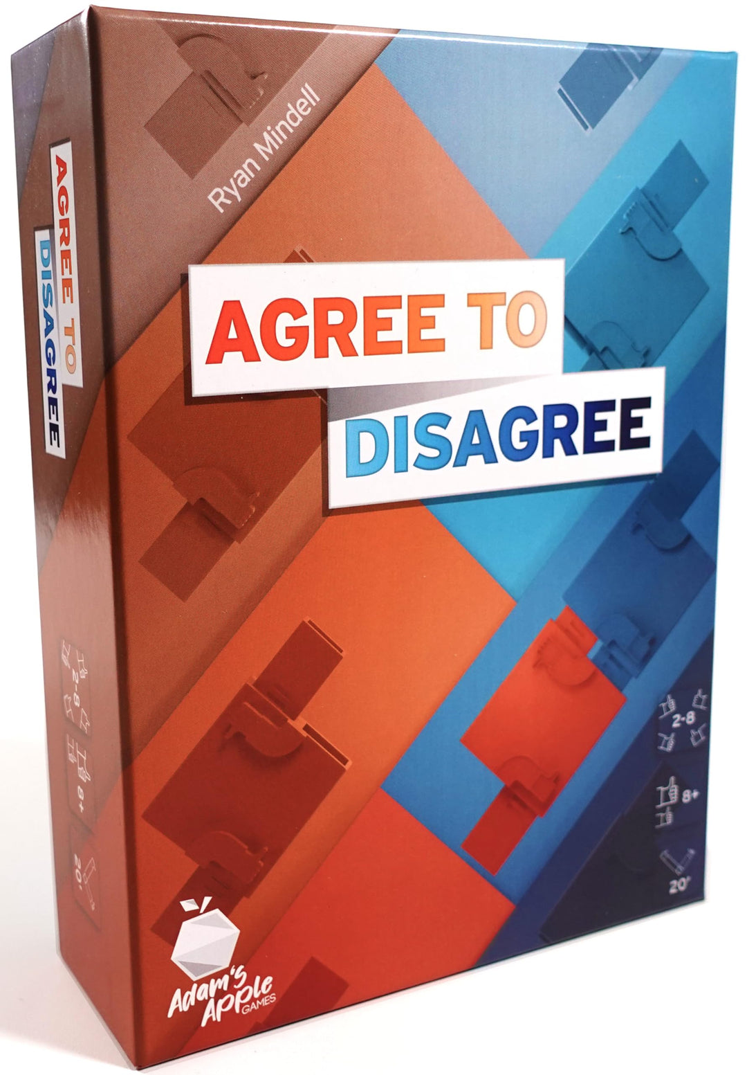 Agree to Disagree - The Icebreaker Game Where Nobody Wins if Everyone Agrees - Fun Party Game for Coworkers, Families, or Friends. Fun or Real Talk Gamified for 2 to 8 Players.