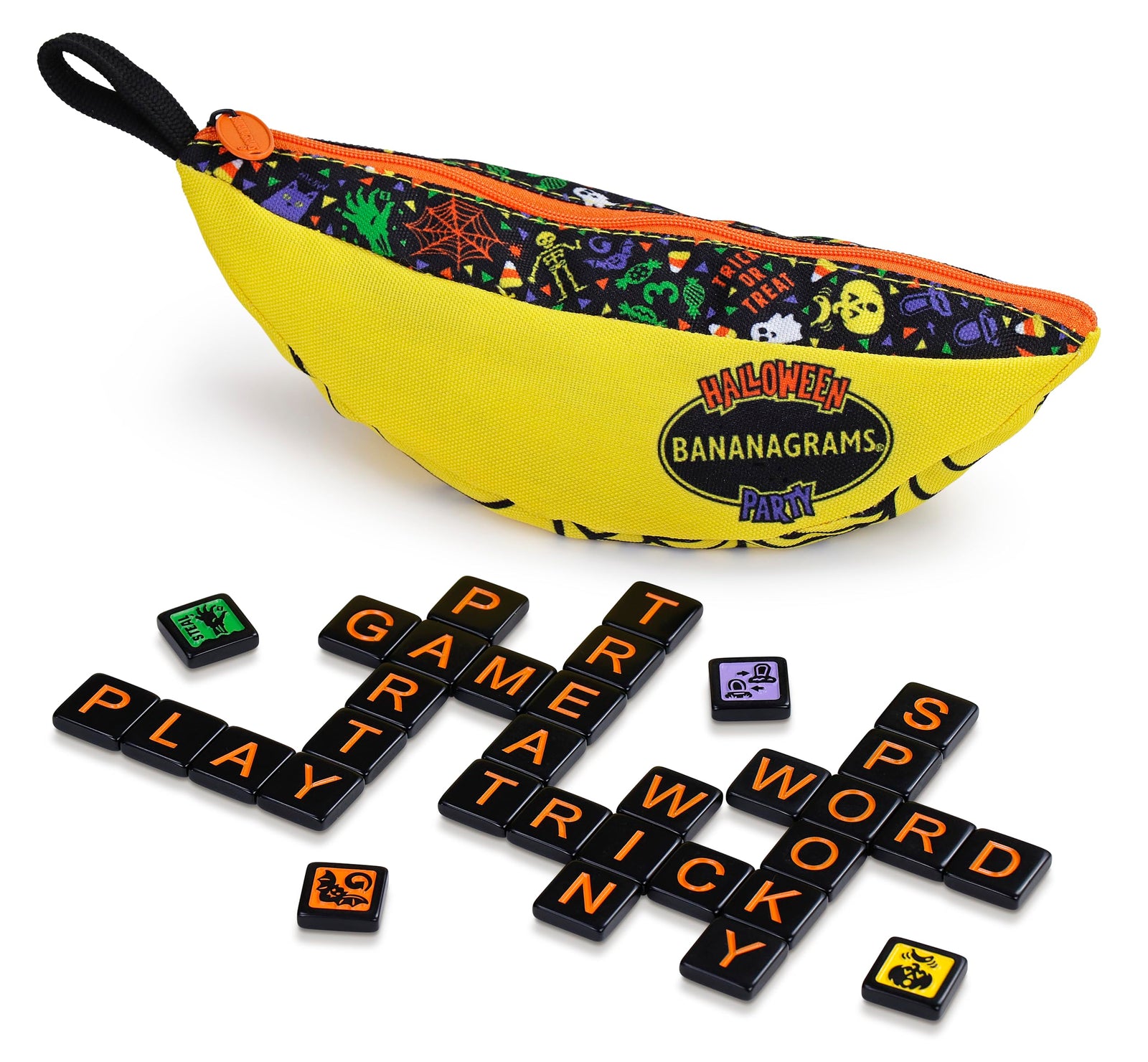 BANANAGRAMS | Halloween Party | Family Tile Game | Ages 10+ | 2-8 Players | 30 Minutes Playing Time 1