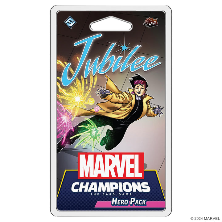 Fantasy Flight Games Marvel Champions The Card Game Jubilee Hero Pack - Superhero Strategy Game, Cooperative Game for Kids and Adults, Ages 14+, 1-4 Players, 45-90 Minute Playtime