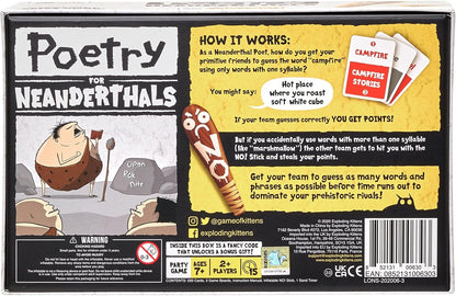 Poetry for Neanderthals Card Game