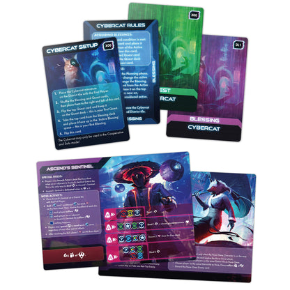 Tamashii: Stretch Goals: Lost Pages - Unlock New Adventures and Unveil The Lost Secrets! Sci-Fi Strategy Game, Ages 14+, 1-4 Players, 45-90 Min Playtime, Made by Awaken Realms 3