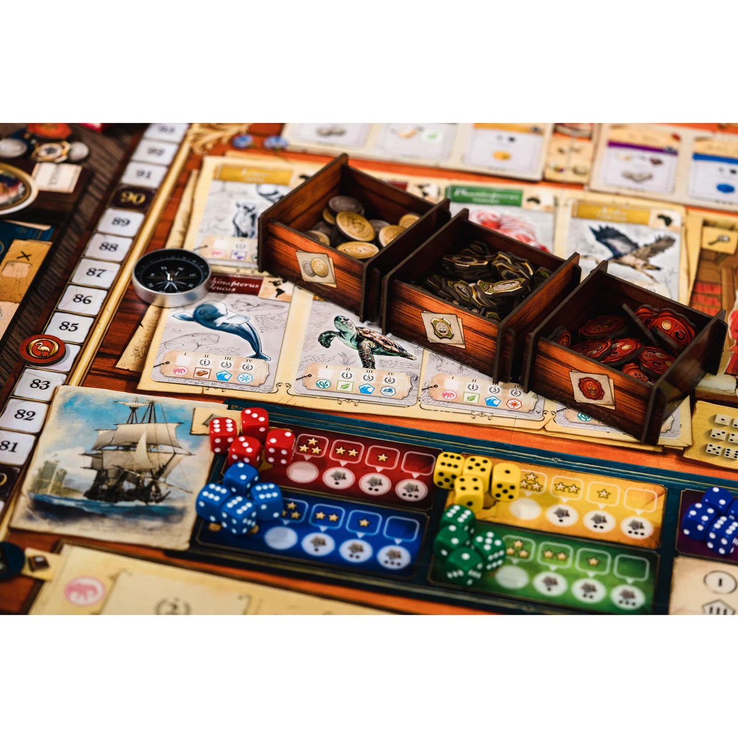 Holy Grail Games | Encyclopedia | Strategy Board Game | Dice and Worker Placement | 1 to 4 Players | 25+ Minutes | Ages 14+ 5