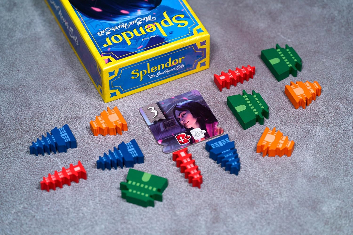 The Sun Never Sets Splendor Board Game Expansion