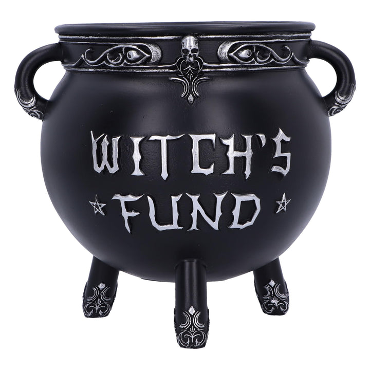 Witchs Fund Cauldron Money Box 16.5cm