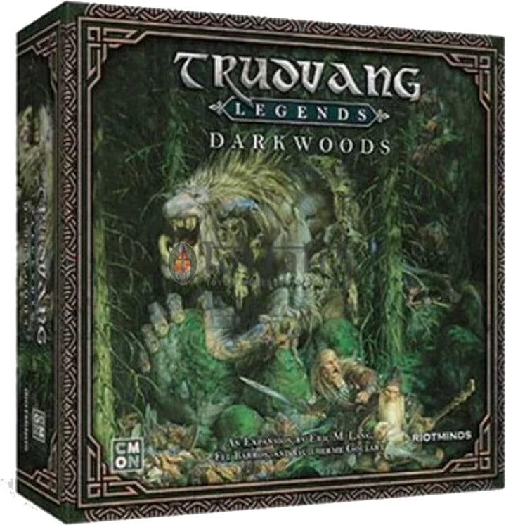 CMON Trudvang Legends: Darkwoods Board Game Expansion - Cooperative Storytelling Adventure, Fantasy RPG with Tabletop Miniatures for Kids & Adults, Ages 14+, 1-4 Players, 120 Min Playtime