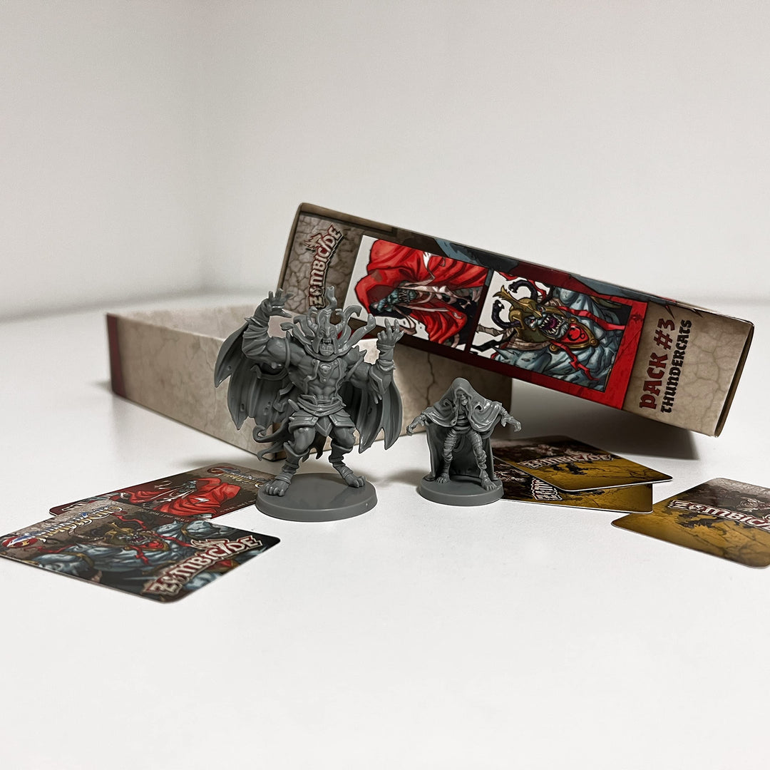 Zombicide Thundercats Character Pack #3 - Face The Ultimate Evil with Mumm-Ra! Cooperative Strategy Board Game, Ages 14+, 1-6 Players, 60 Minute Playtime, Made by CMON