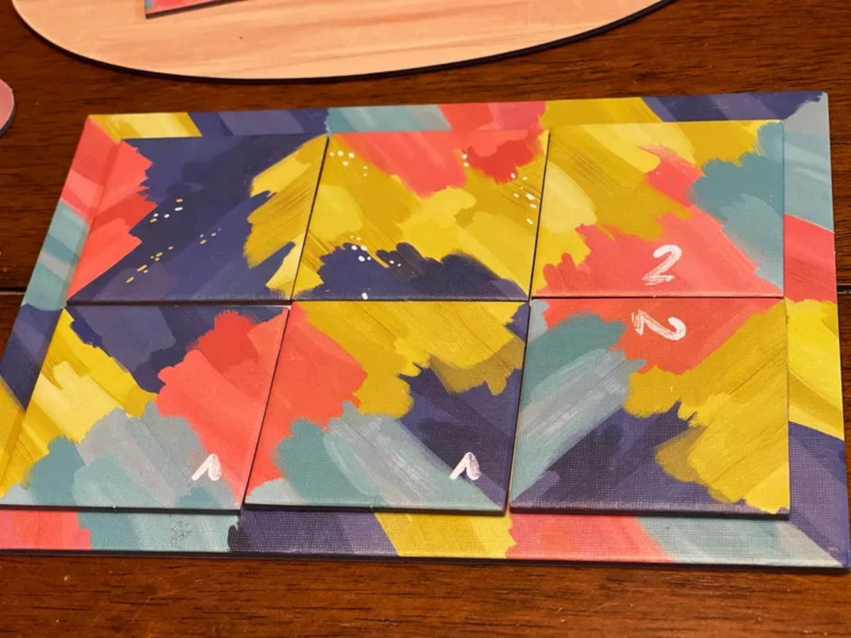 Color Field: Create Beautiful Abstract Paintings, Strategy Board Game for 2 to 4 Players - 25th Century Games 4