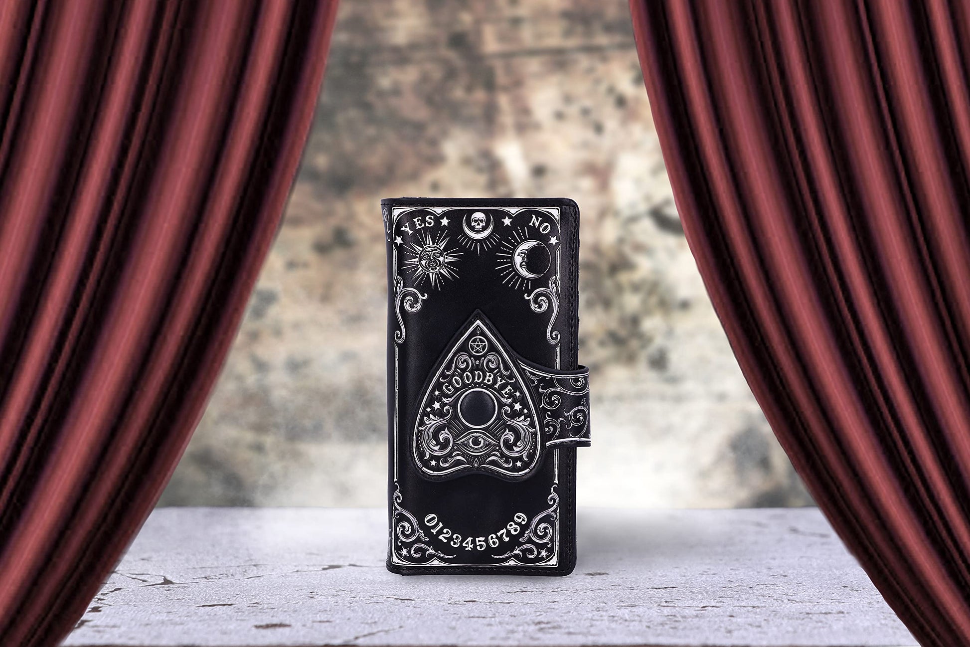 Spirit Board Planchette Embossed Purse 18.5cm 7