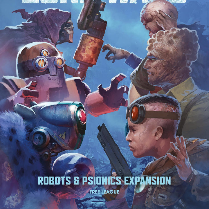 Free League: Mutant Year Zero: Zone Wars - Robots & Psionics Expansion - Boxed Miniatures Wargame, 2 New Factions, Tabletop RPG Skirmish Mayhem