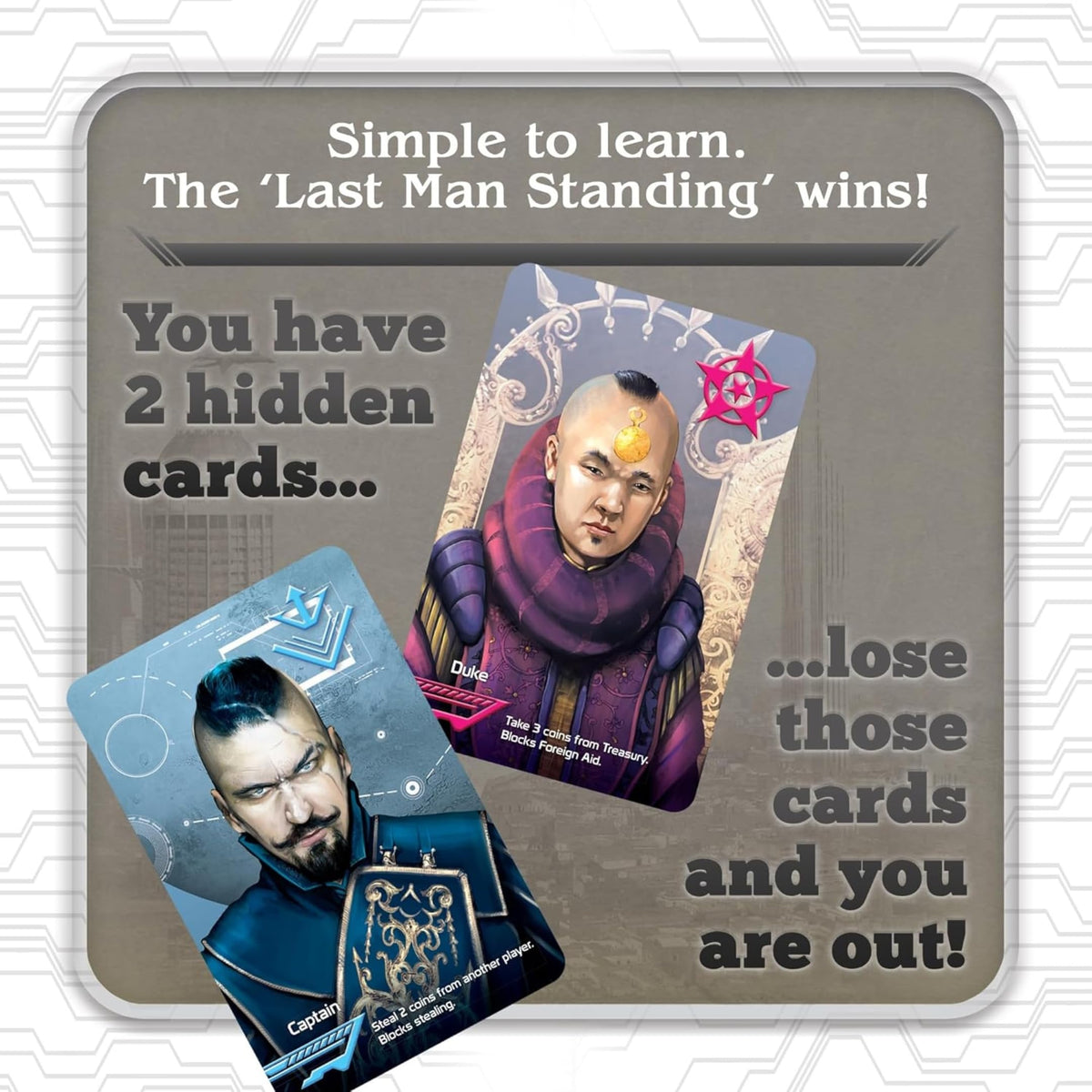 Coup Board Game by Indie Boards and Cards 4