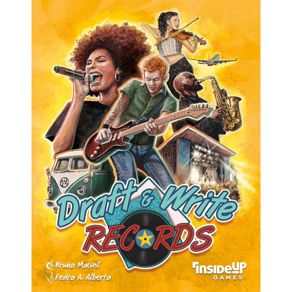 Draft and Write Records Board Game by Inside Up 1