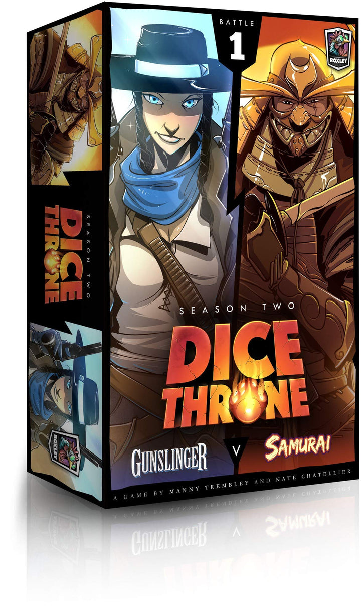 Dice Throne - Gunslinger v Samurai