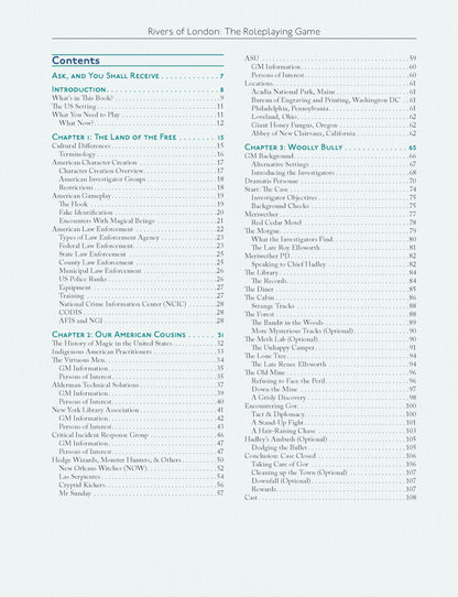 In Libertys Shadow A Guide To Case Files In The USA Rivers Of London Roleplaying Game by Chaosium 2